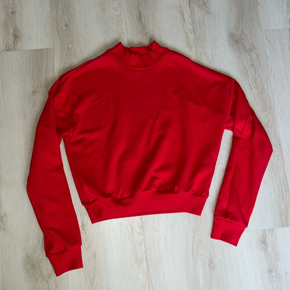 Fire truck red sweater